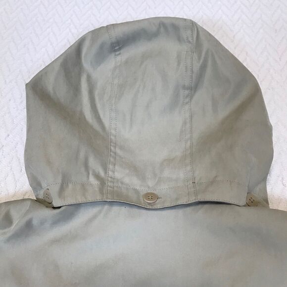 FS Limited Mens Removable Hood Jacket XL Full Zip Lined Pockets PU Coating New - Picture 6 of 13